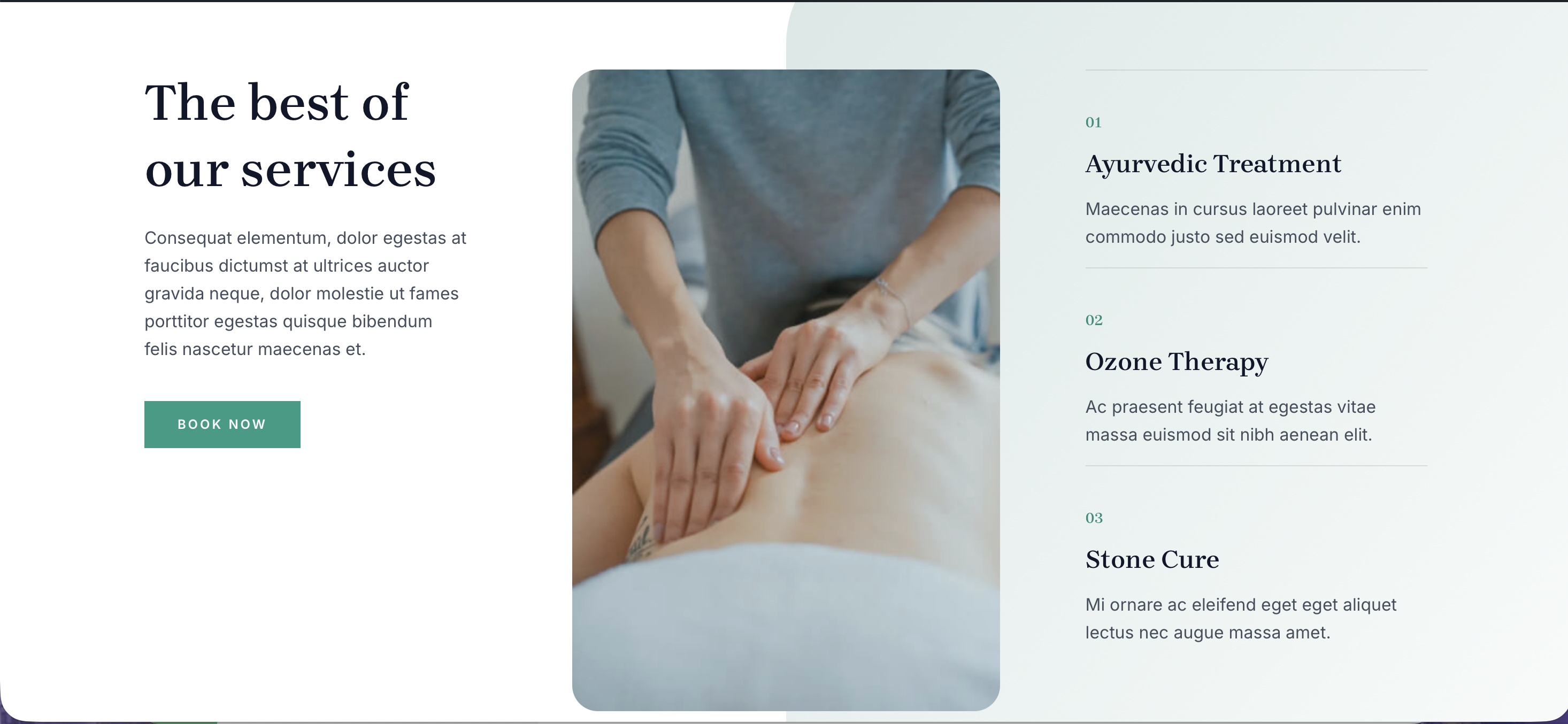 Beauty Website Body