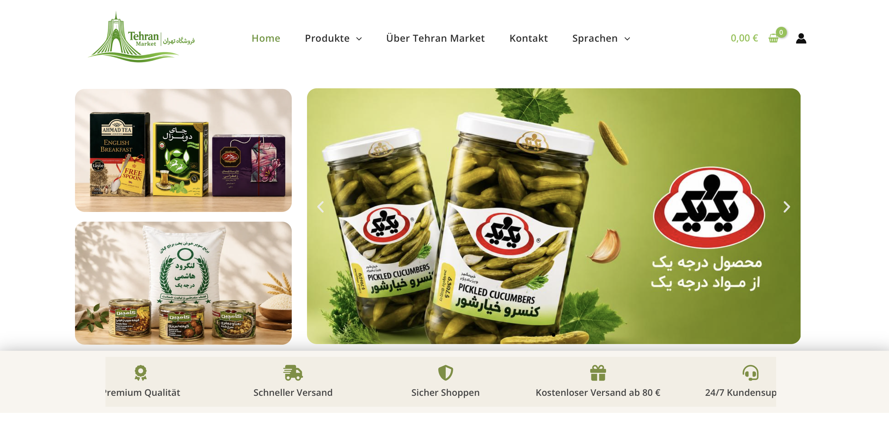Onlineshop Website