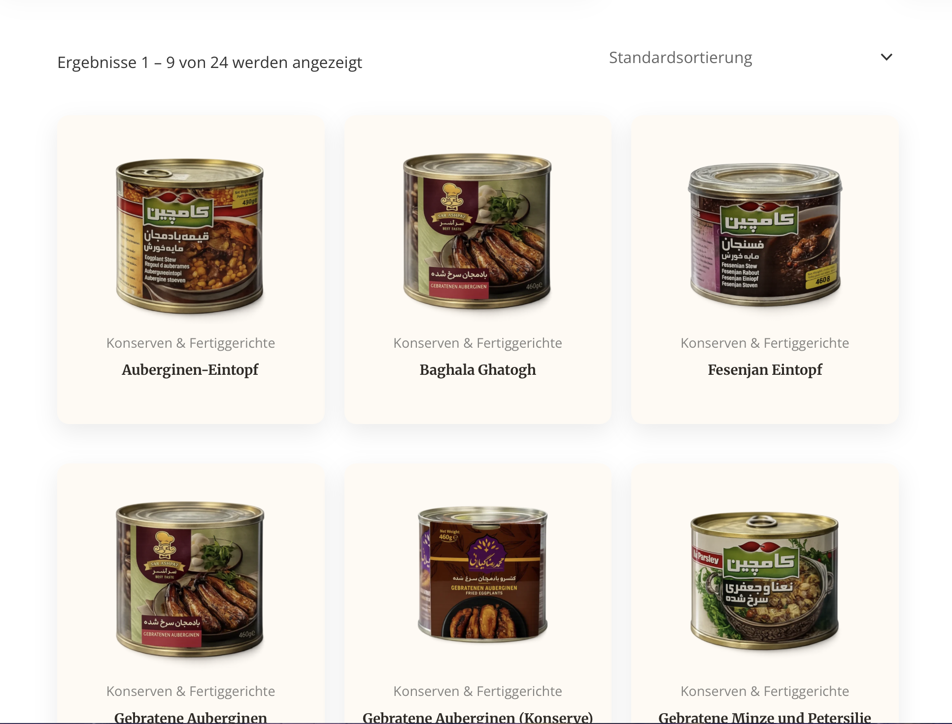 Onlineshop Website Kunden